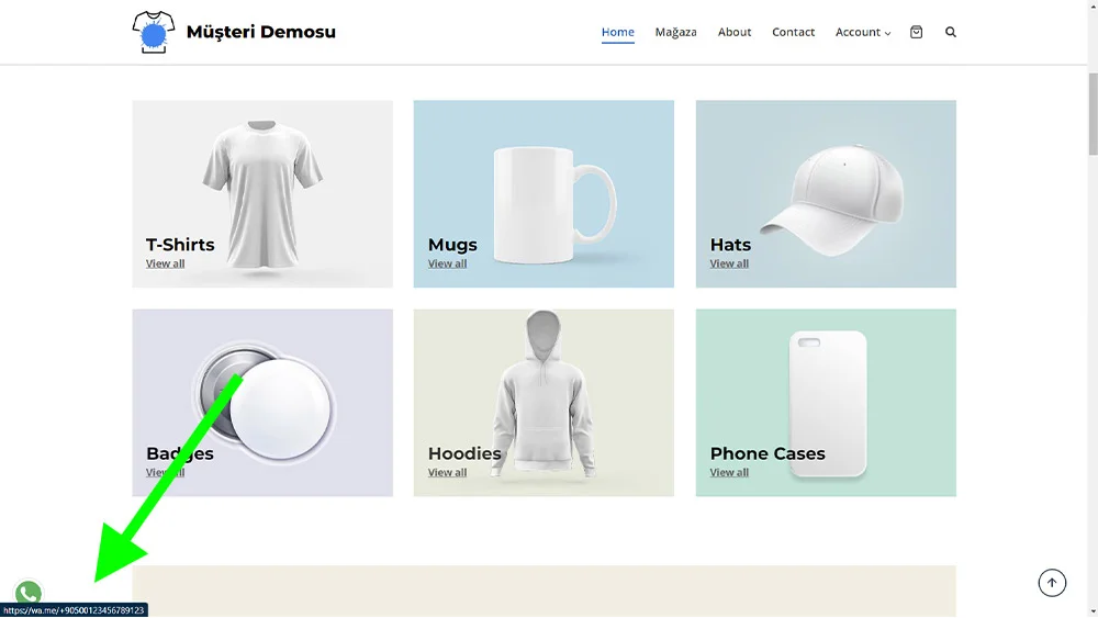 Ürün Sayfalarına Farklı WhatsApp Numaraları Tanımlama | urunlere farkli whatsapp ekleme 001